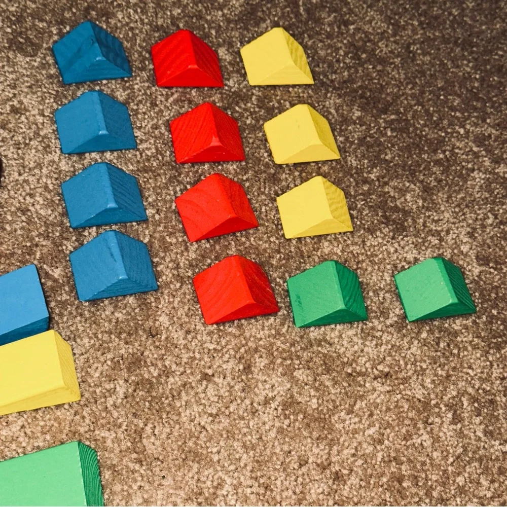 Colorful Small Wooden Blocks - Picture 7 of 16